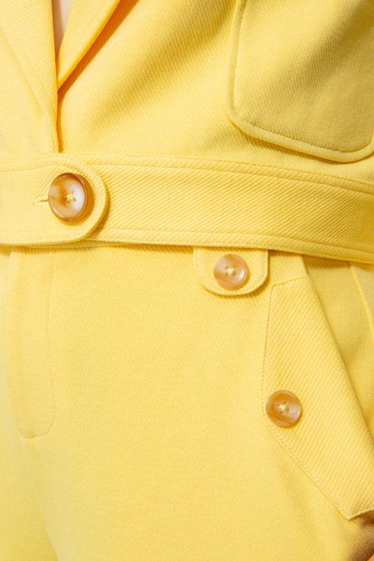 IVI GmbH SOLID JERSEY Verkürzter Blazer pastel sun Zeitbegrenzte Promotion