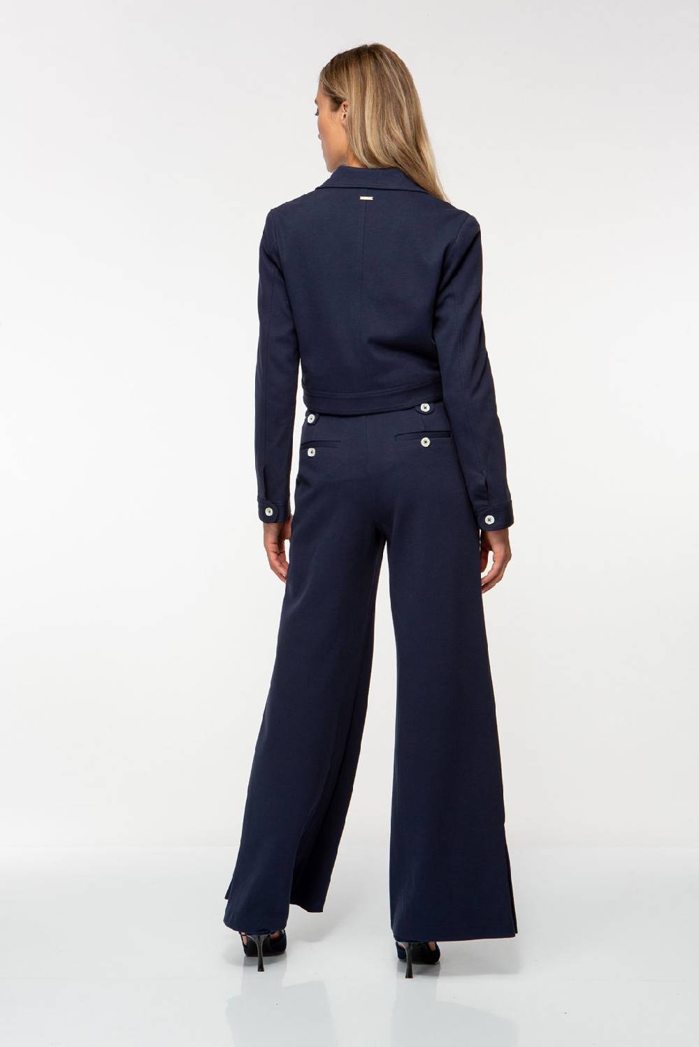 IVI GmbH SOLID JERSEY Verkürzter Blazer navy Bis zu 60% Rabatt