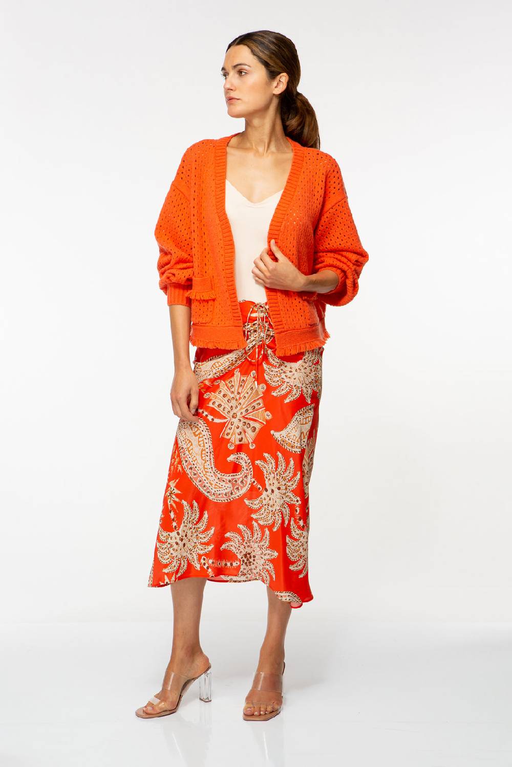 IVI GmbH SOLID KNIT Boxy Cardigan grenadine Vierteljährliche Förderung