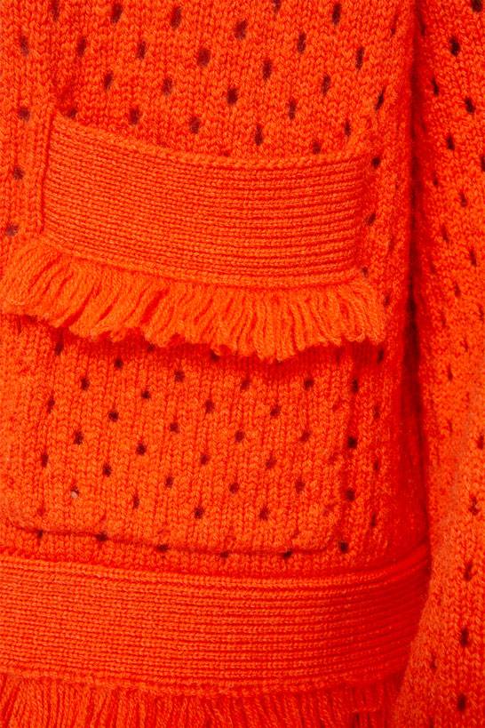 IVI GmbH SOLID KNIT Boxy Cardigan grenadine Vierteljährliche Förderung