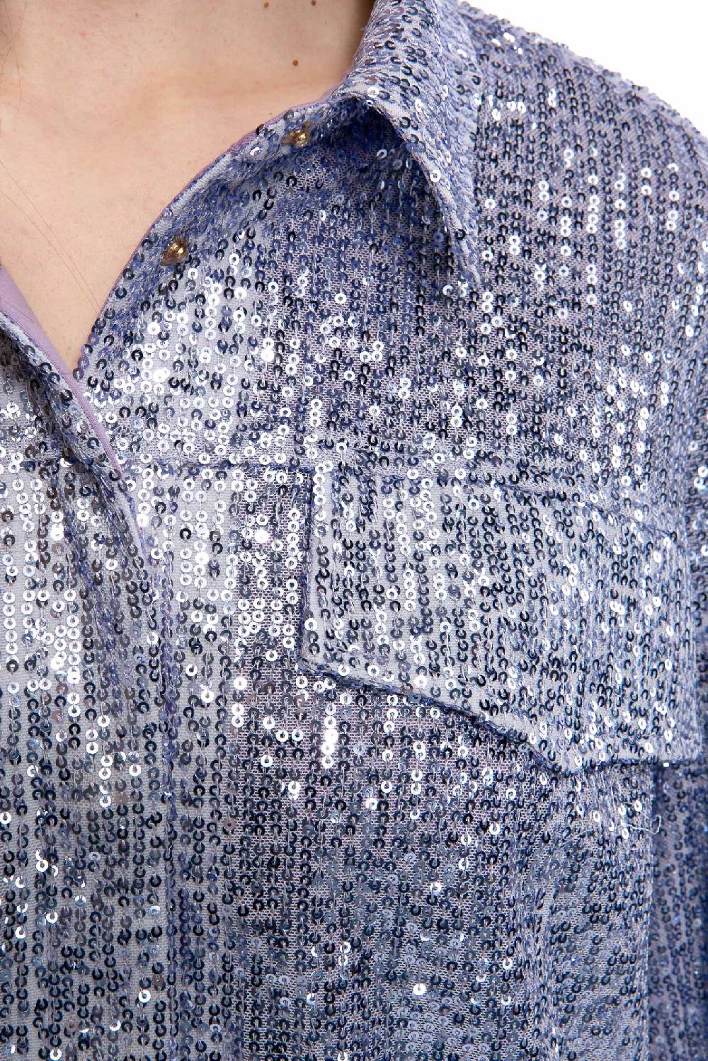 IVI GmbH SEQUINS Boxy Jacke lila Fabrikladen