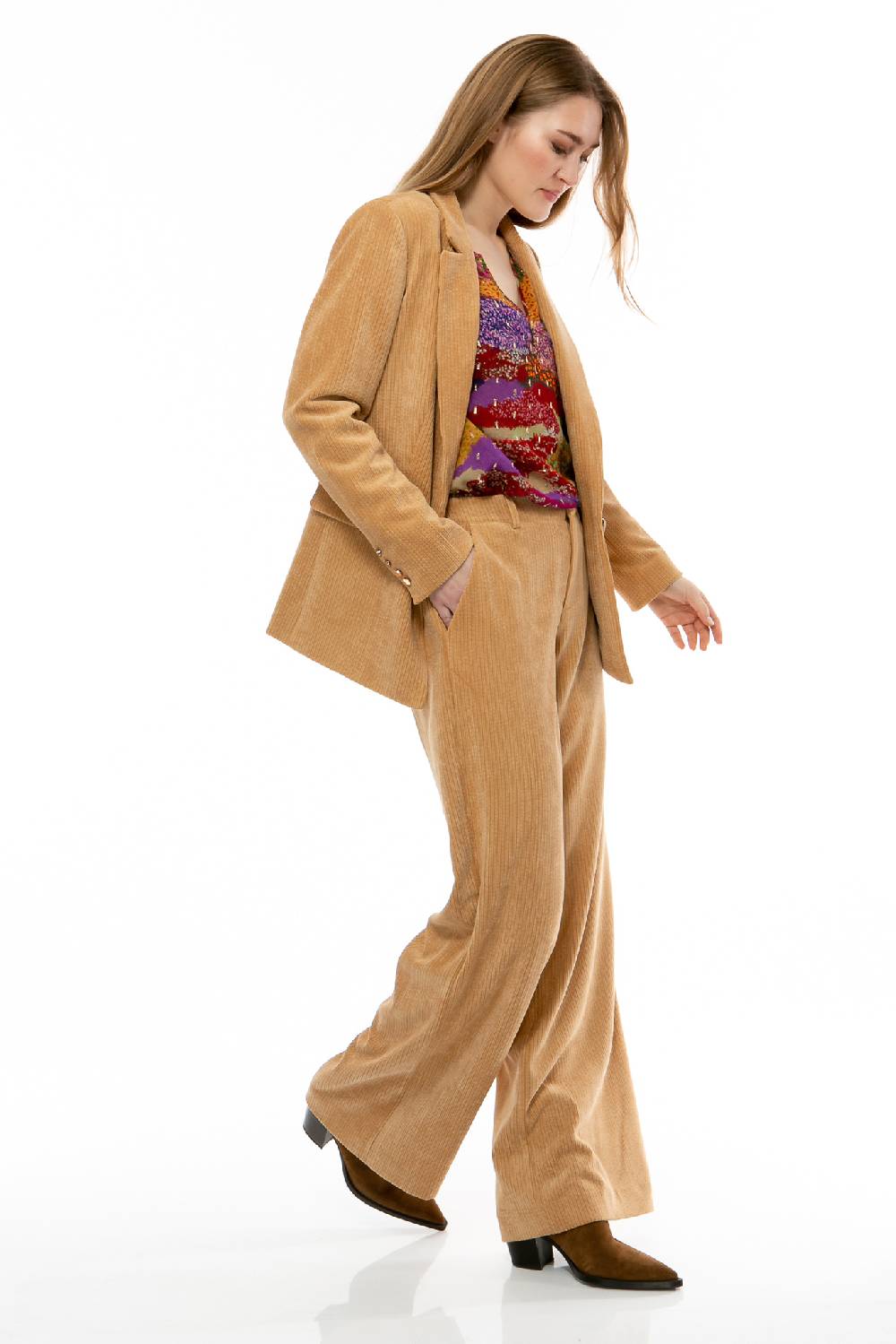 IVI GmbH CORDUROY Blazer camel Im Verkauf
