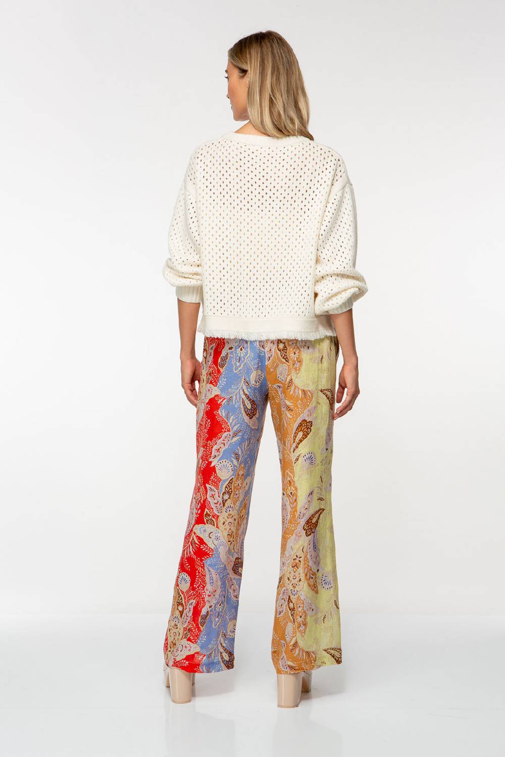 IVI GmbH AMBER Leinenhose multicolor Günstig kaufen