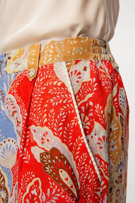 IVI GmbH AMBER Leinenhose multicolor Günstig kaufen