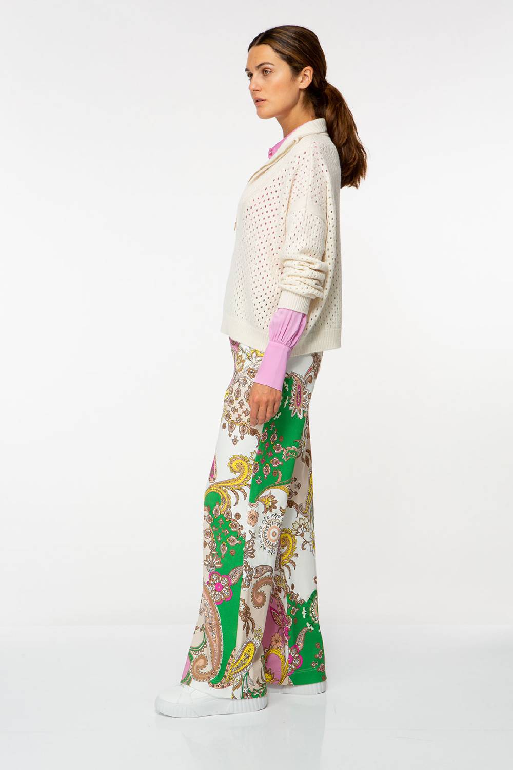 IVI GmbH PAISLEY Jersey Hose multicolor Flash Sale