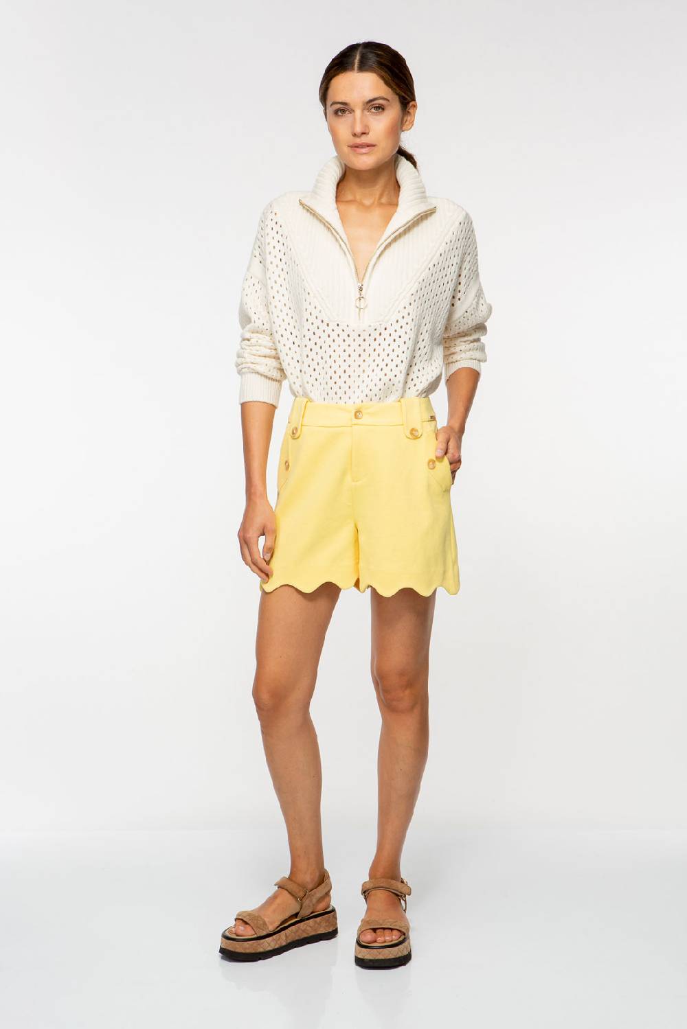 IVI GmbH SOLID JERSEY Shorts pastel sun Online Shopping