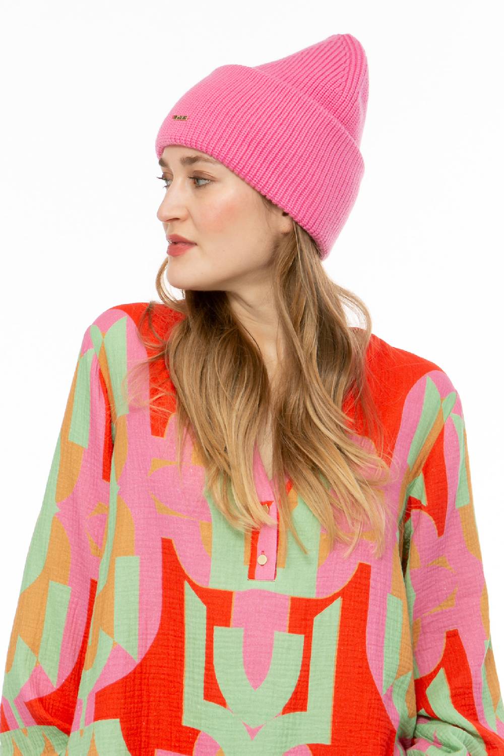 IVI GmbH SOLID KNIT Beanie pink Lagerräumung