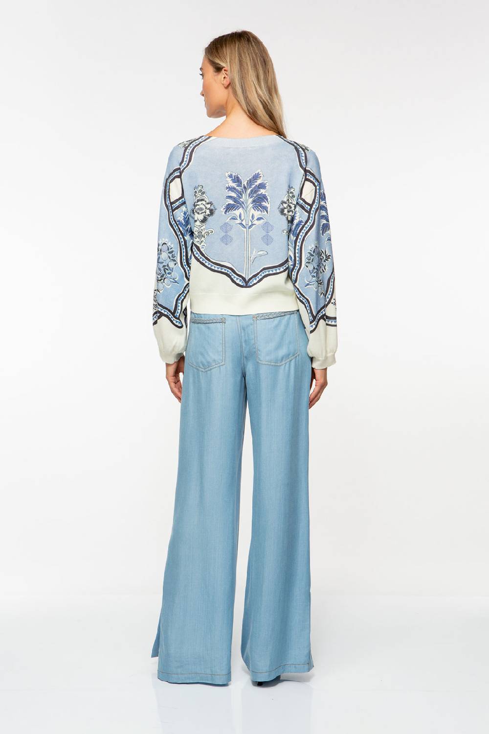 IVI GmbH ORIENTAL GARDEN Pullover sky Riesige Ersparnisse