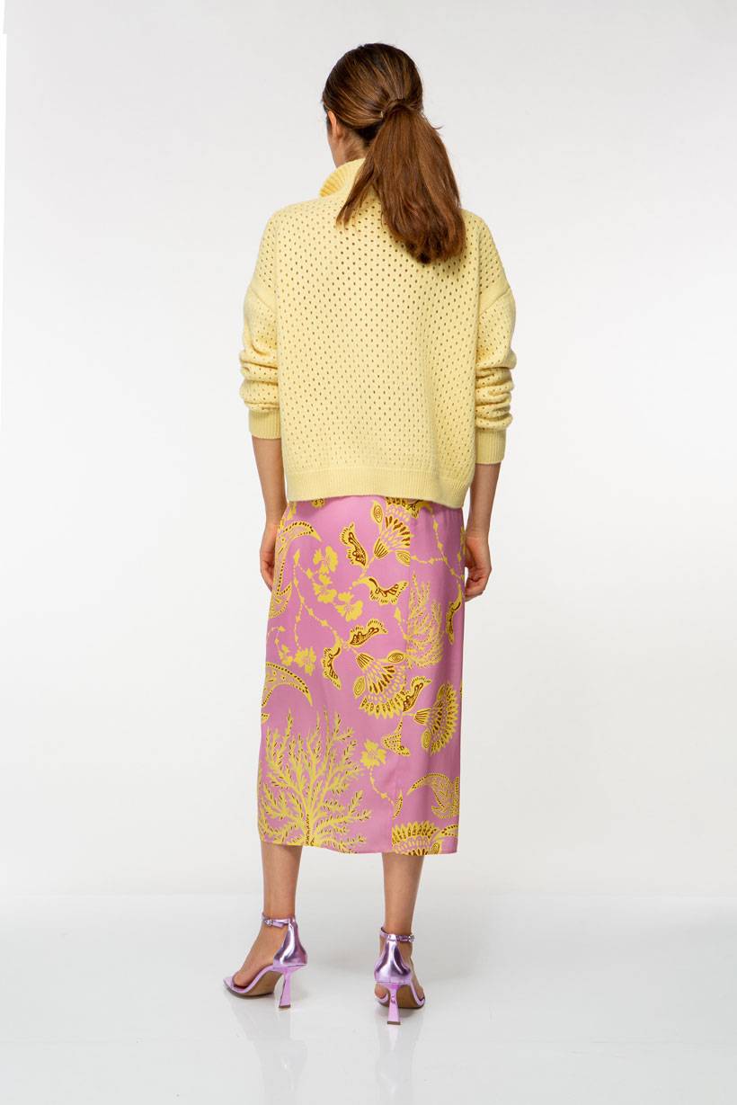 IVI GmbH SOLID KNIT Troyer Pullover pastel sun Super Sparpreis