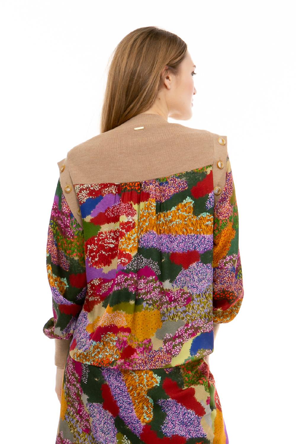 IVI GmbH FLOWER FIELDS Pullunder mit integrierter Bluse multicolor Letzte 2 Tage
