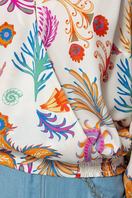 IVI GmbH SEASTAR Wickelbluse multicolor Bis zu 50% Rabatt