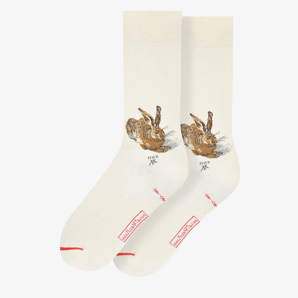 Musearta Oster-Ei mit Socken - Albrecht Dürer - Feldhase Riesige Rabatte