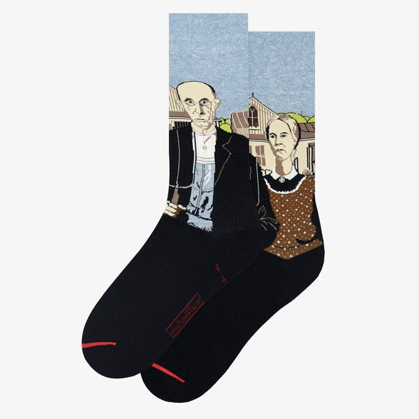 Musearta Grant Wood - American Gothic Begrenzt auf 3 Tage