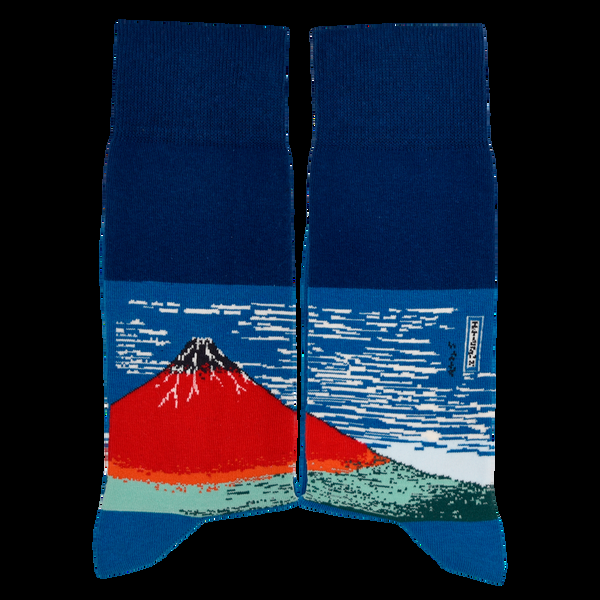 Musearta Katsushika Hokusai - Roter Fuji Neueste Stile