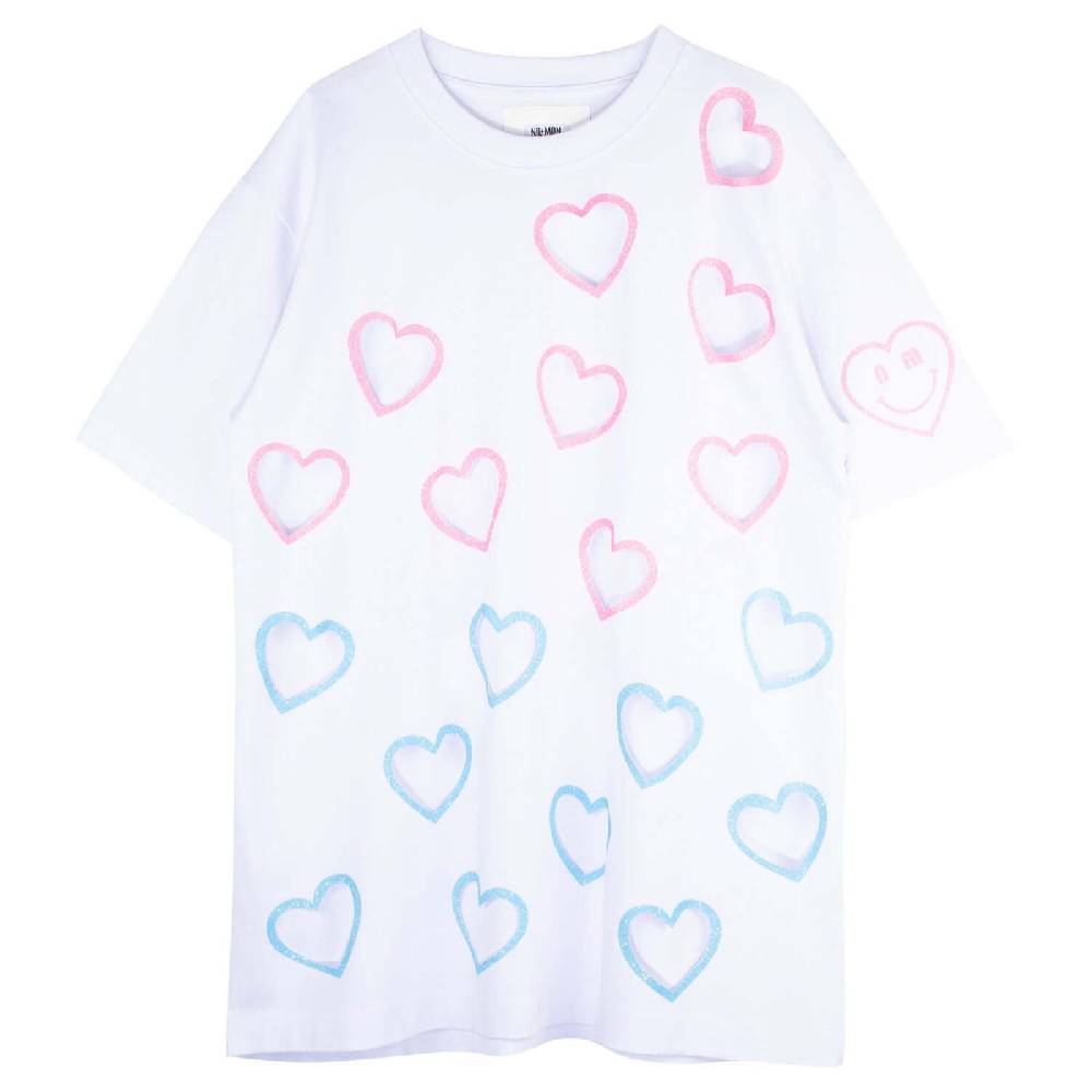 NIL+MON Oversize Tee "Flying Hearts" Vatertagsangebot