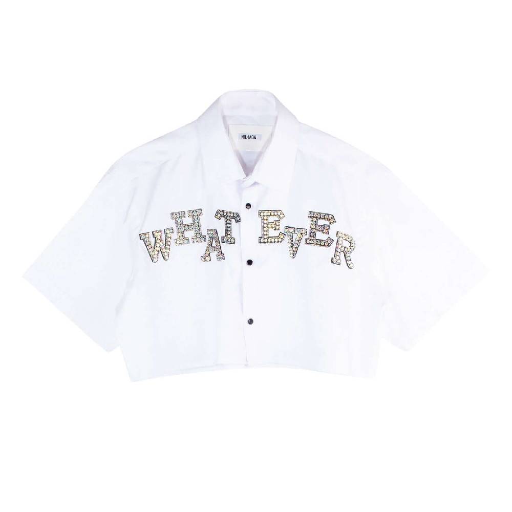 NIL+MON Crop Shirt "Whatever" Exklusive Angebote