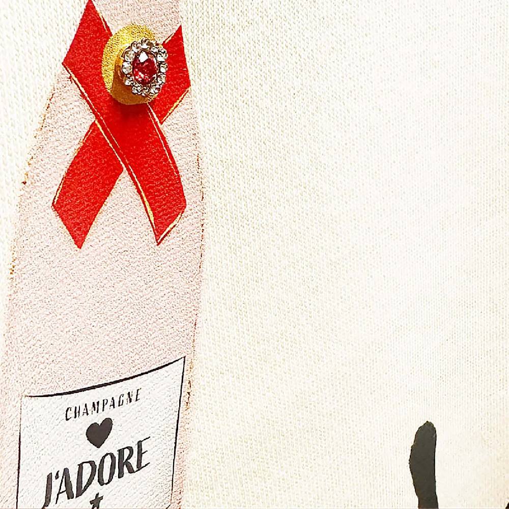 NIL+MON Sweatshirt "Champagne Girl" Super Rabatt