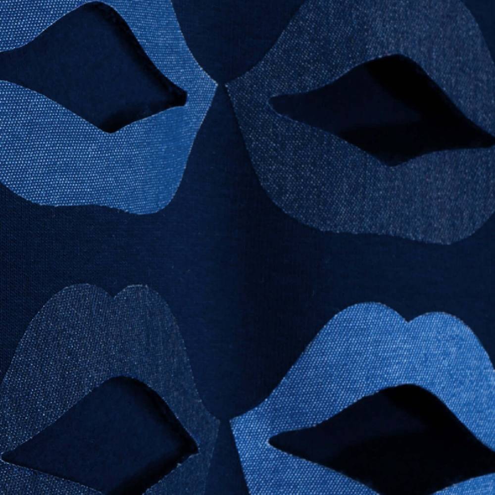 NIL+MON Sweatshirt "Denim Lips" 50% Rabatt mit kostenlosem Versand