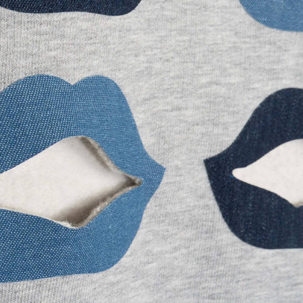 NIL+MON Sweatshirt "Denim Lips" Clearance-Verkauf