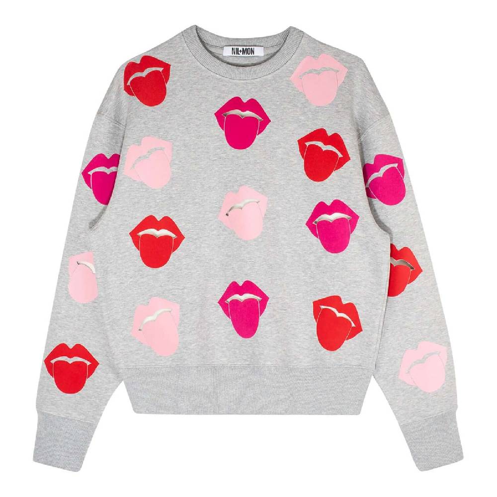 NIL+MON Oversize Sweat "Rock" Kostenloser Versand international