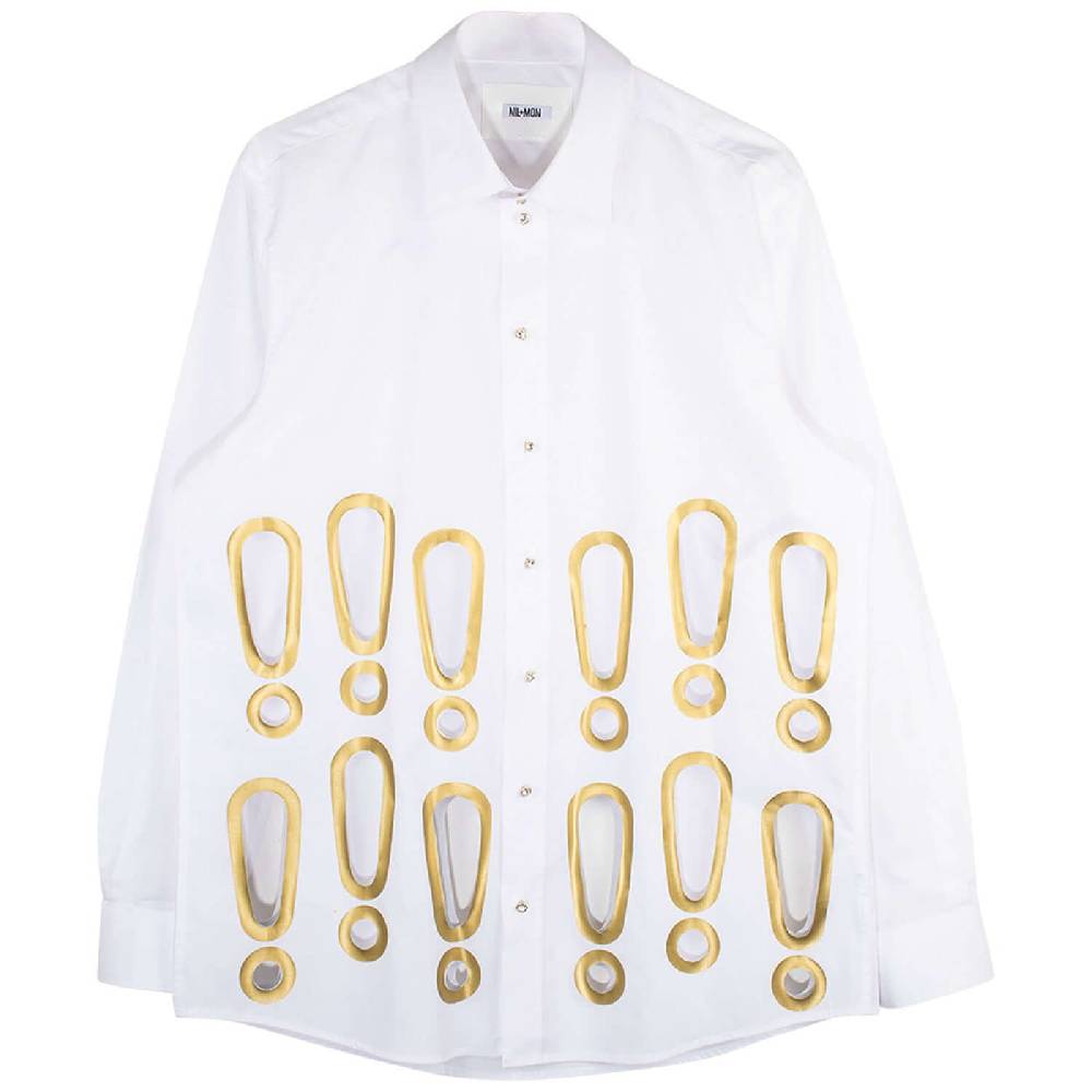 NIL+MON Shirt "Golden Bang" Im Verkauf