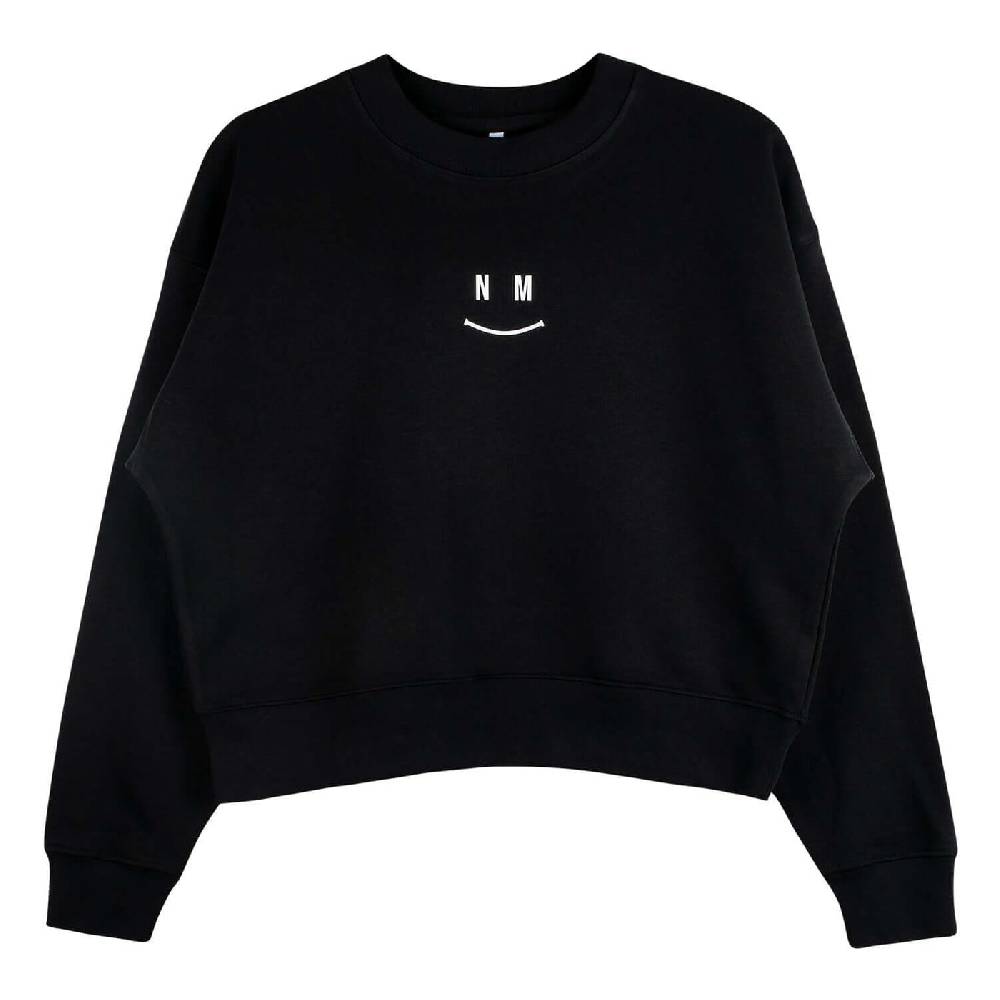 NIL+MON Crop Sweatshirt "Smile" Verkauf