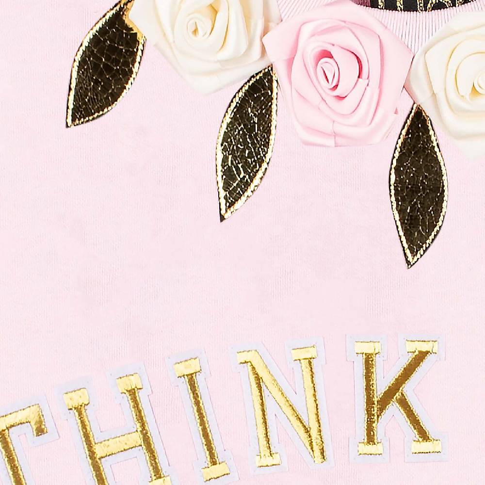 NIL+MON Sweatshirt "Think Pink" Hotsell