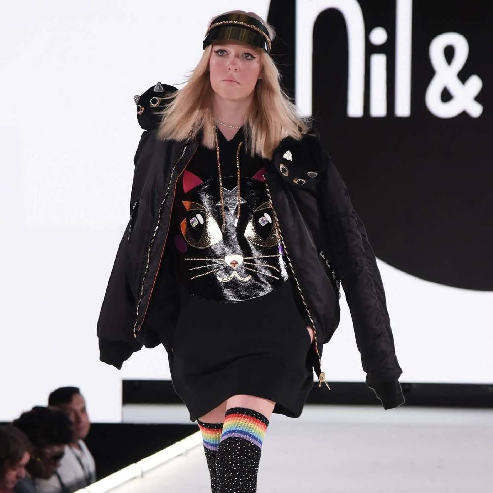 NIL+MON Sweatshirt "Cat Noir" im Angebot