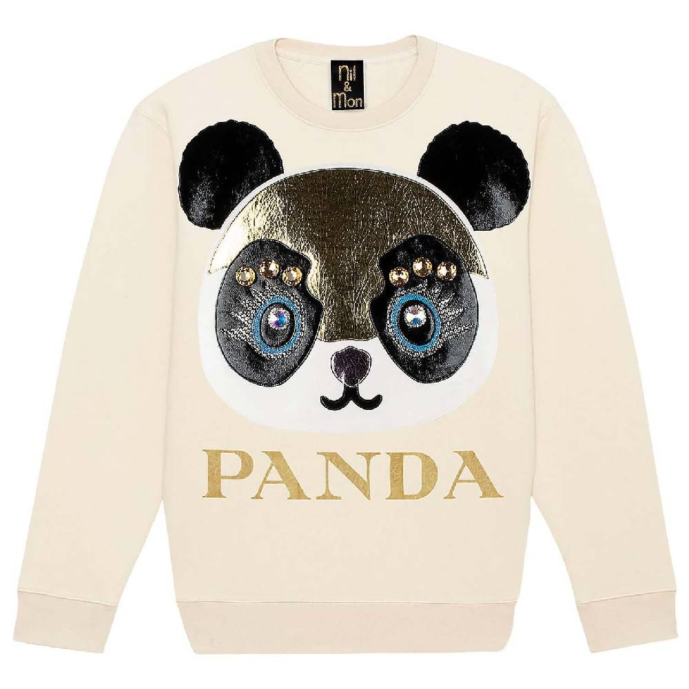 NIL+MON Sweatshirt "Panda" Günstiger Verkauf