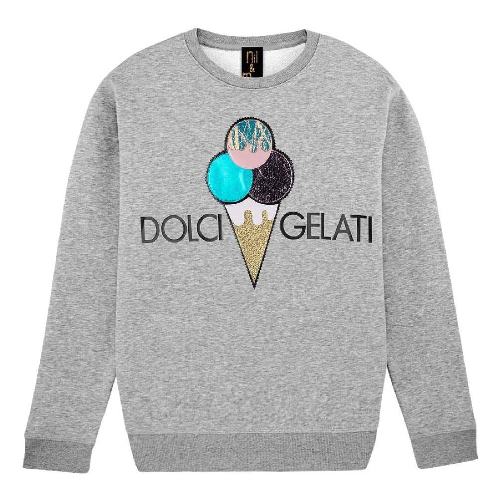 NIL+MON Sweatshirt "Dolci Gelati" Blitzverkäufe