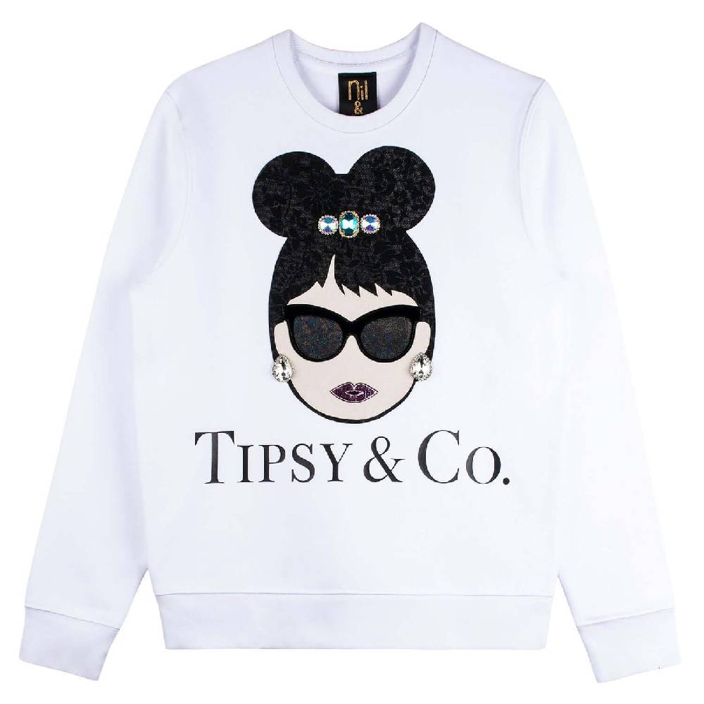 NIL+MON Sweatshirt "Tipsy" Kostenloser Versand