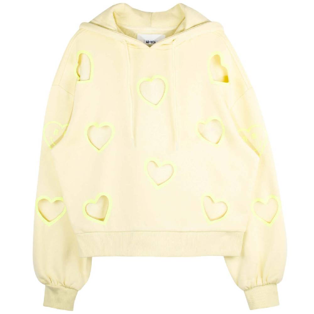 NIL+MON Hoodie "Flying Hearts" Black Friday