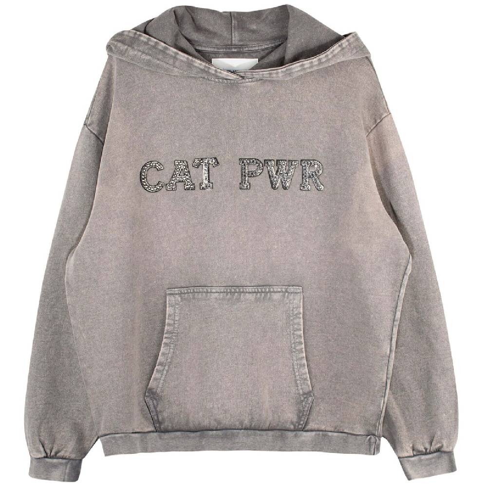 NIL+MON Washed Hoodie "Cat PWR" Weihnachtsangebot
