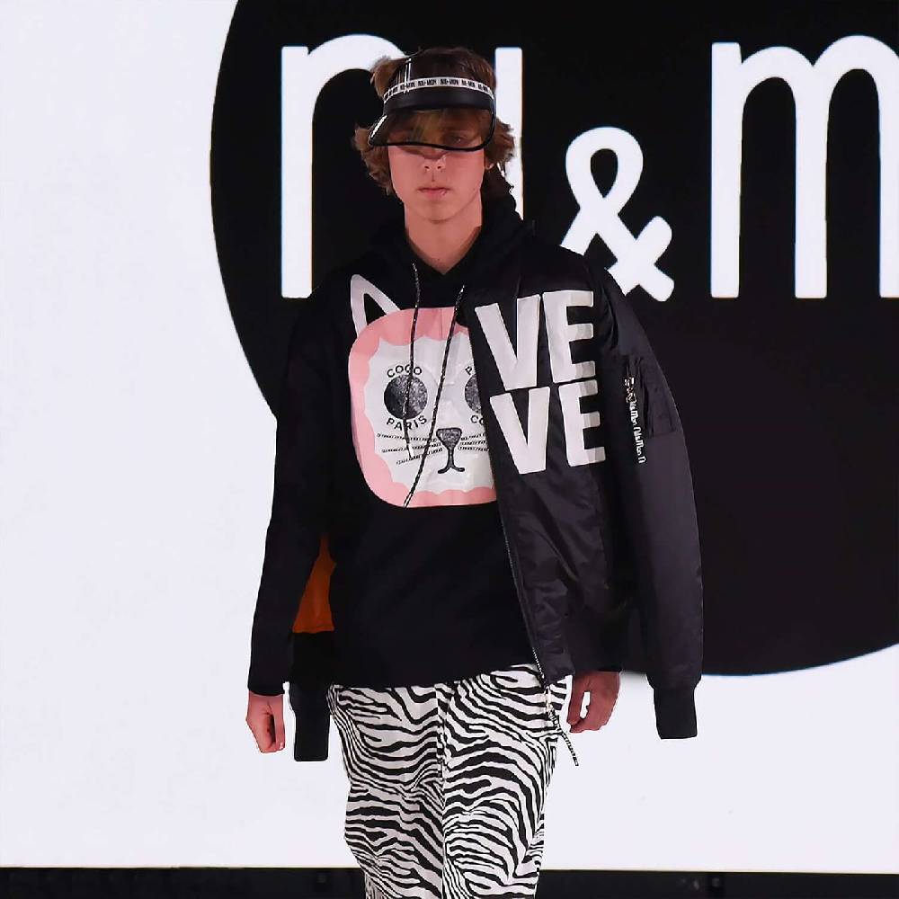 NIL+MON Hoodie "Cocat" Online Outlet