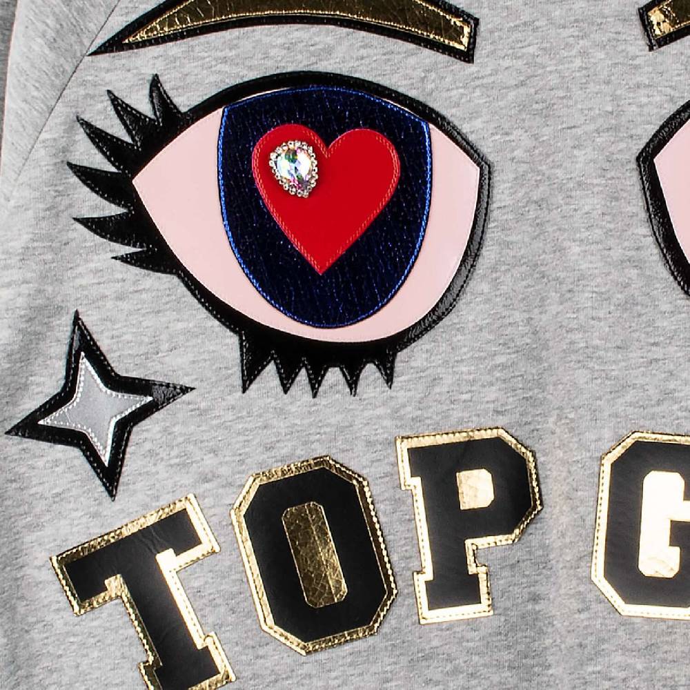 NIL+MON Crop Hoodie "Top GRL" Neuheiten