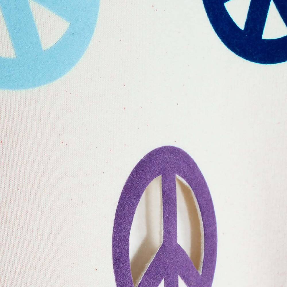 NIL+MON Oversize Sweat "Peace" Bis zu 60% Rabatt
