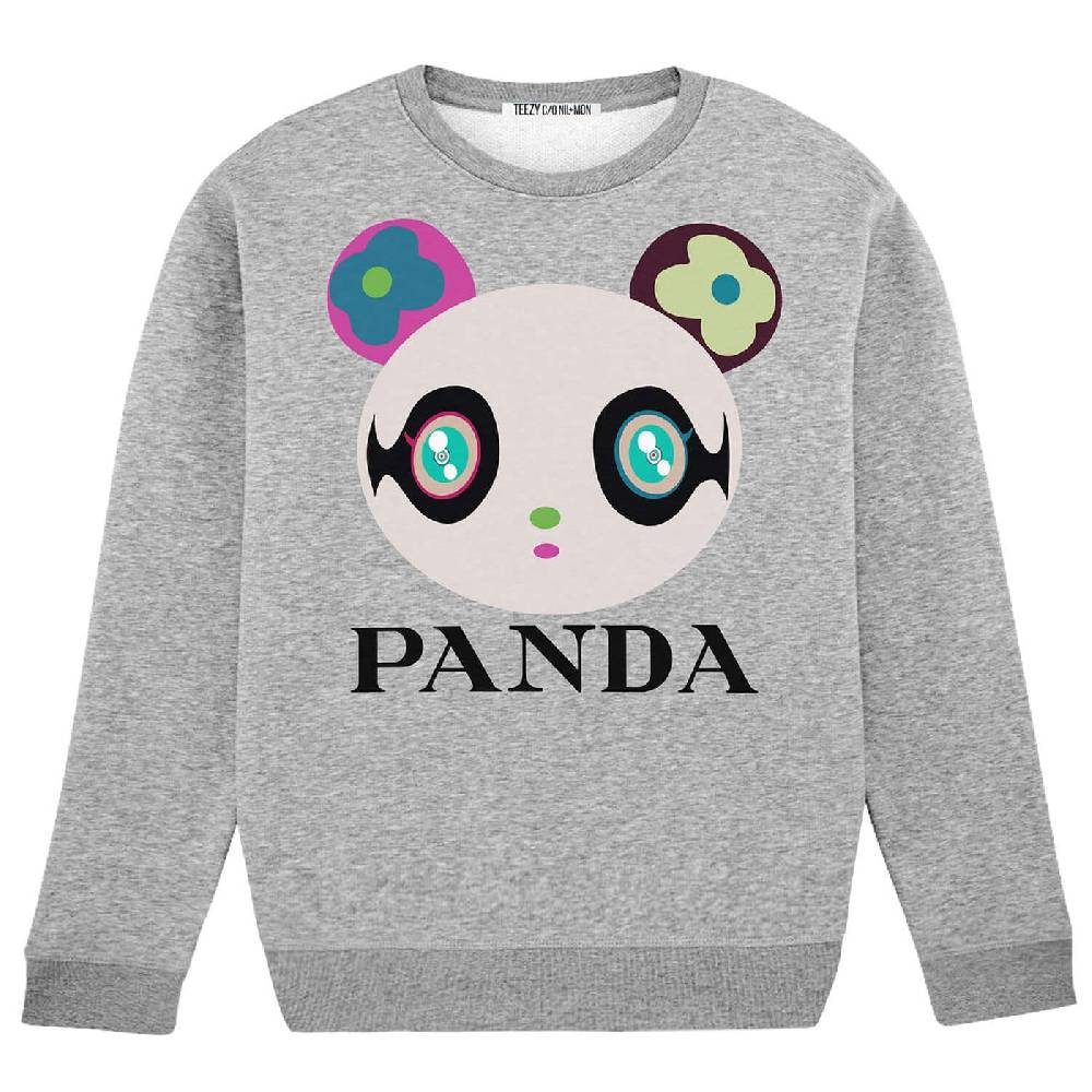 NIL+MON Sweatshirt "TZ Panda" Kostenloser Versand