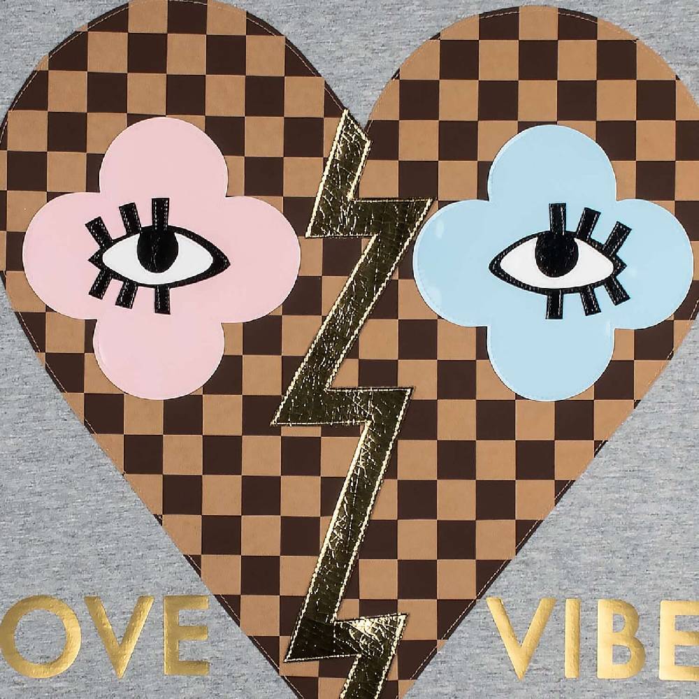 NIL+MON T-Shirt "Love Vibes" Große Rabatte