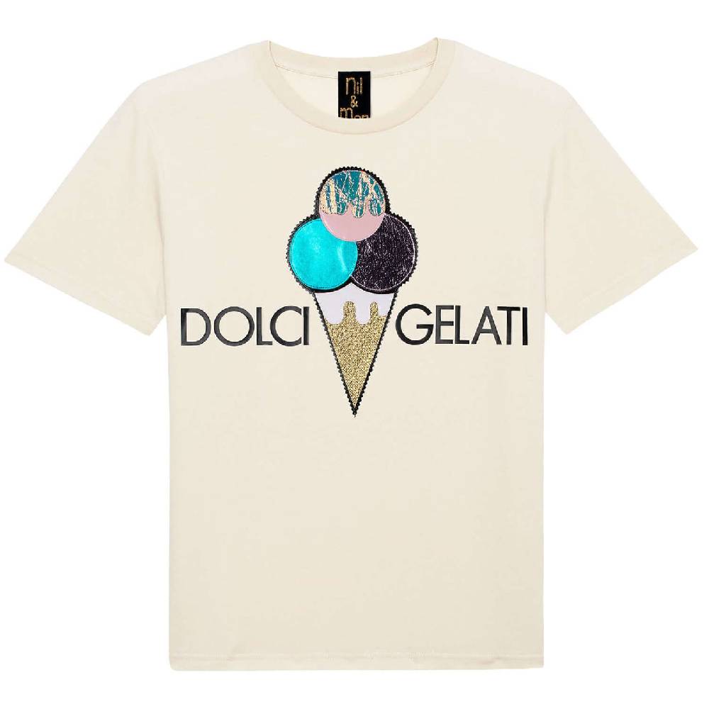 NIL+MON T-Shirt "Dolci Gelati" Saisonale Angebote