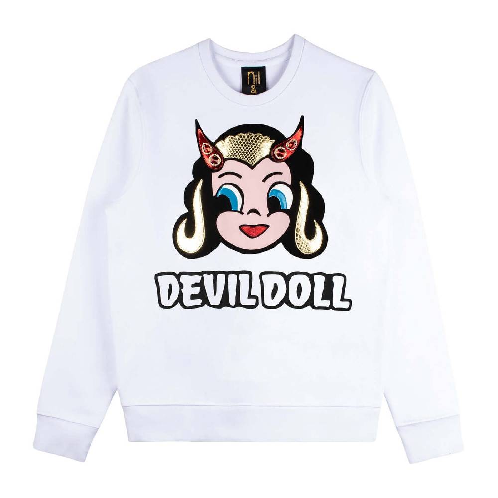 NIL+MON Sweatshirt "Devil Doll" Neueste Stile