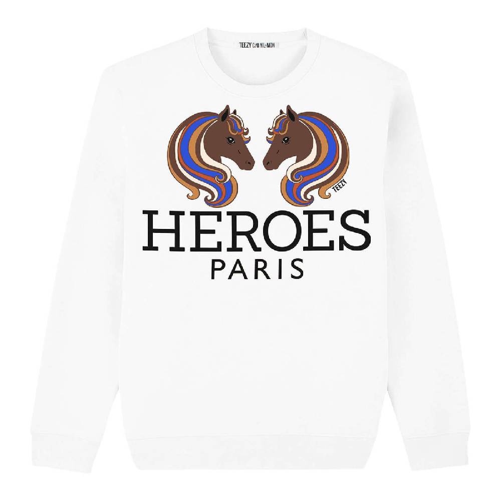 NIL+MON Sweatshirt "TZ Heroes Paris" Discount Store für neue Produkte