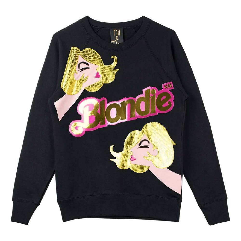 NIL+MON Sweatshirt "Blondie Girl" Riesige Rabatte