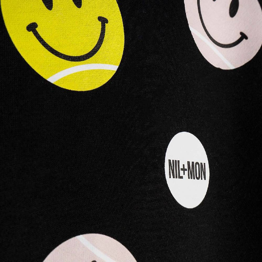 NIL+MON Crop Zip Hoodie "T-Ball" Fabrikladen
