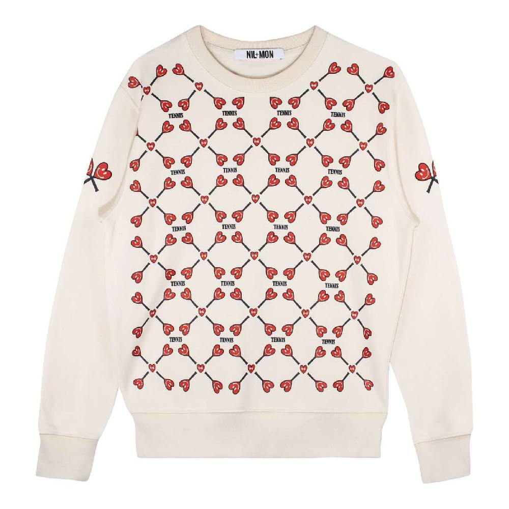 NIL+MON Sweatshirt "Racket" Speichern exportieren