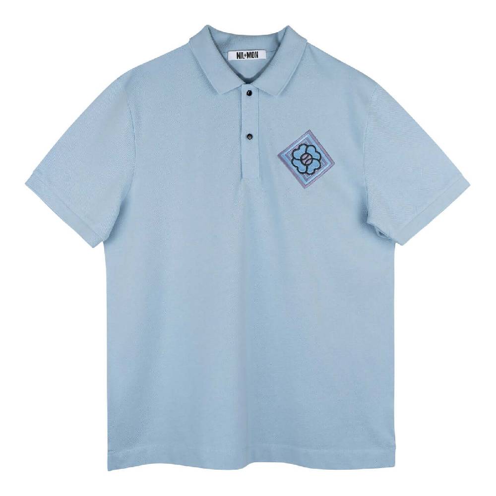 NIL+MON Polo Shirt "Clover Blue" Exklusivangebot