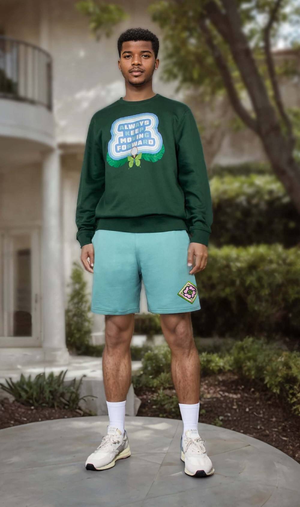 NIL+MON Shorts "Clover Rose" Cyber Monday