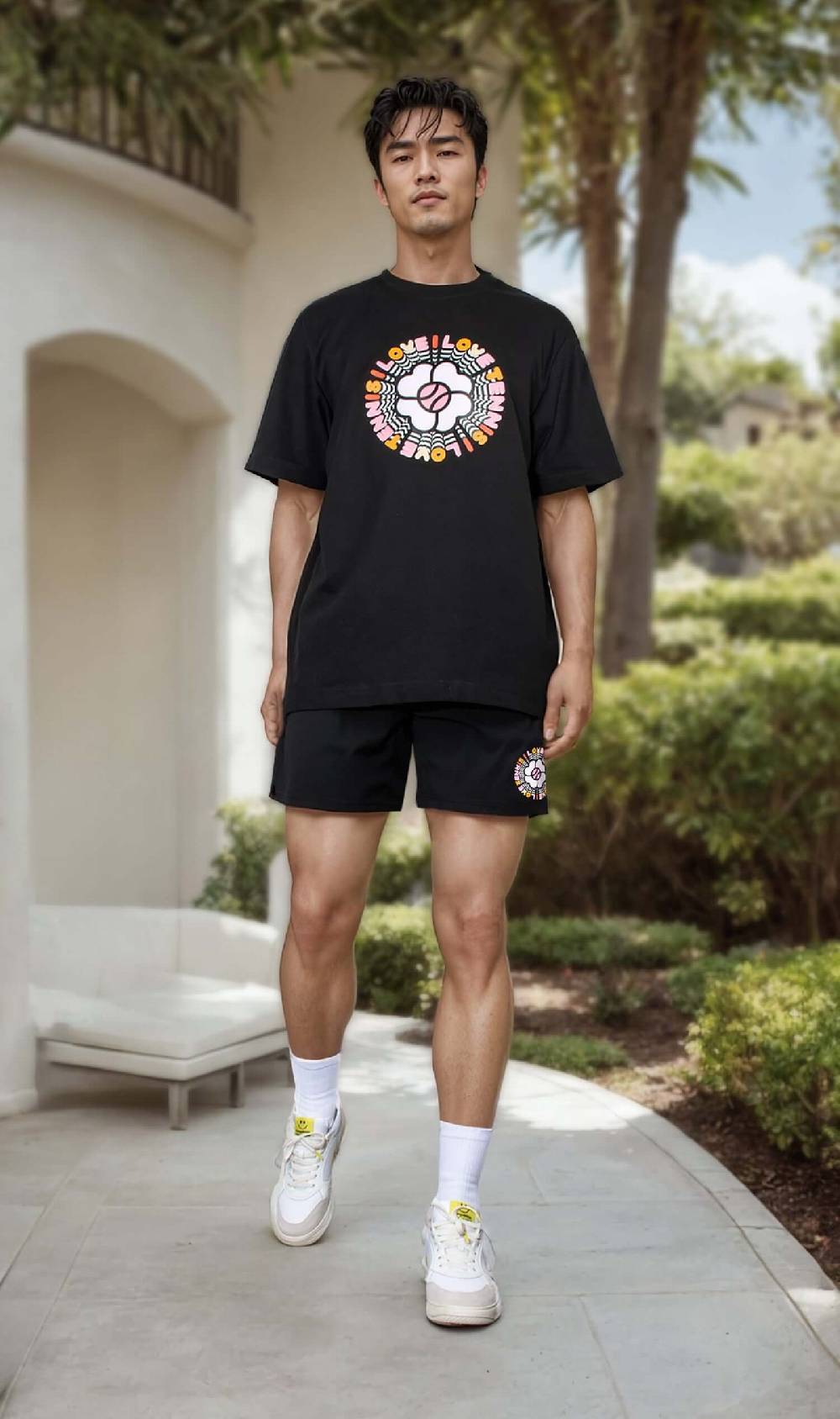 NIL+MON Shorts "Circle Rose" Osterangebot