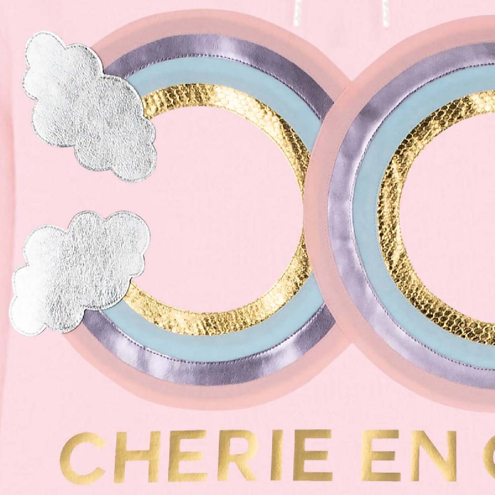 NIL+MON Hoodie "Cherie en Ciel" Tägliche Deals