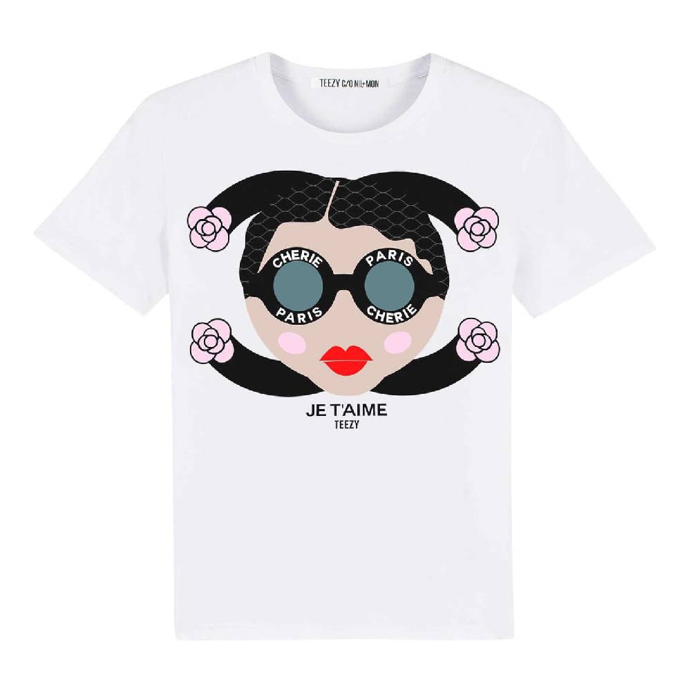 NIL+MON T-Shirt "TZ Je t'aime" Sonderangebot der Fabrik