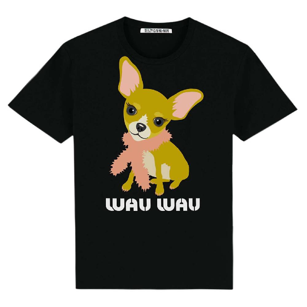 NIL+MON T-Shirt "TZ Wau Gold" Kostenloser Versand international